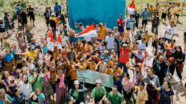no longer have to travel far for clean water