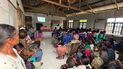 trained to manage and sustain their own water systems
